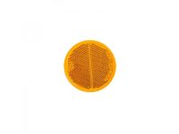 Reflector oranje 60mm zelfklevend