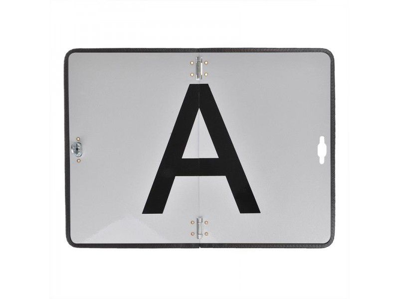 markeringsbord aluminium a