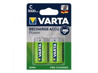 Varta Recharge Accu Power batterijen C 3000 mAh 2 stuks in blister